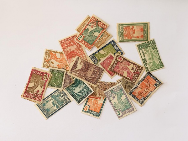 Guiana Francesa - 20 selos variados