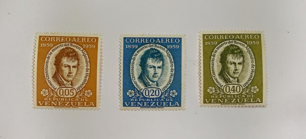 Venezuela - num A683/5 - novos - mint NH - leves pontos de óxido