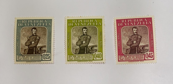 Venezuela - num A722/4 - novos - mint NH