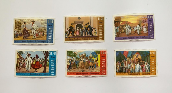 Venezuela - num A879/84 - novos - mint NH