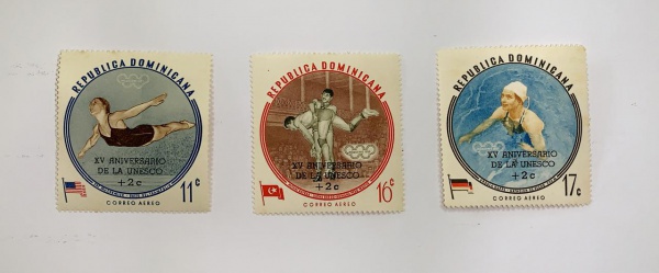Rep Dominicana - num A151/3 - novos - mint NH