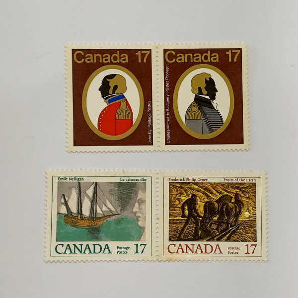 Canadá - num 704/7 - novos - mint NH