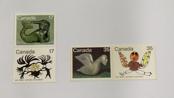 Canadá - num 745/8 - novos - com marca de charneira