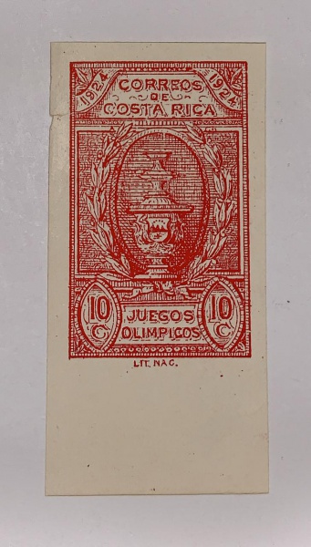 Costa Rica - num 134 - sem picote - novo - mint NH