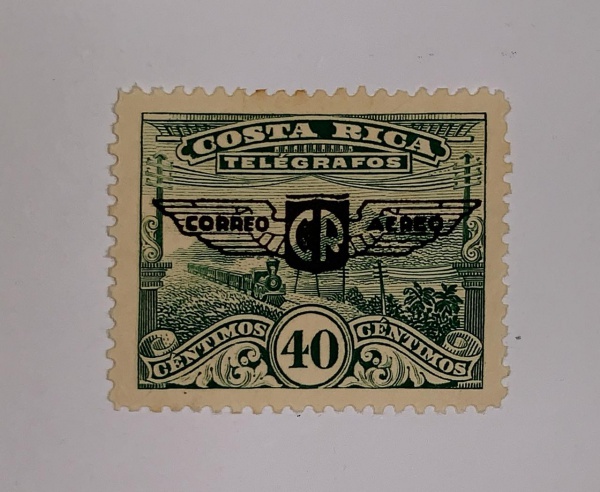 Costa Rica - num A13 - novo - mint NH - leves pontos de óxido