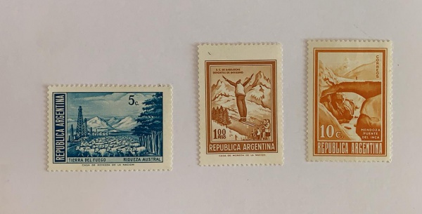 Argentina - num 912/14 - novos - mint NH