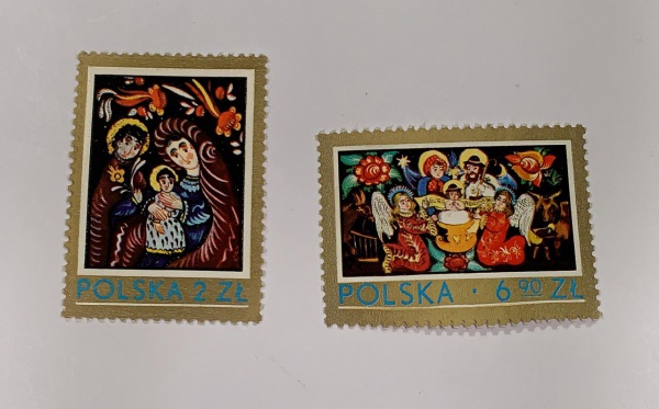 Polônia - num 2476/7 - novos - mint NH