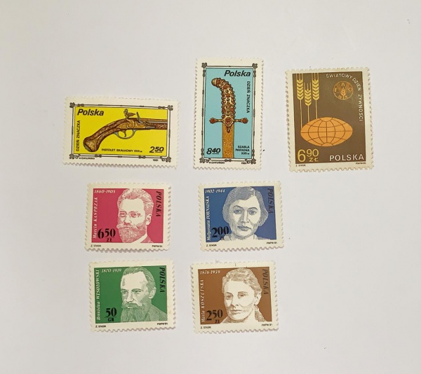 Polônia - selos diversos - novos - mint NH