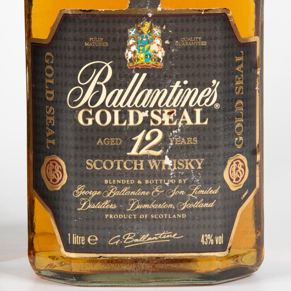 Whisky Ballantine's Gold Seal 12 Anos - 1 Litro com