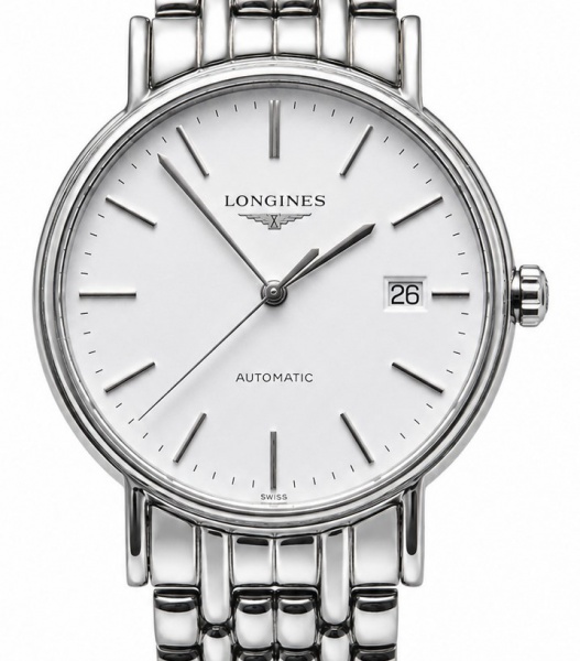 RELÓGIO LONGINES PRÉSENCE FUNDO ESQUELETO. TAMANHO: 39MM. MOVIMENTO: AUTOMÁTICO. CAIXA: EM AÇO. OS RELÓGIOS SÃO VENDIDOS NO ESTADO DE CONSERVAÇÃO QUE SE ENCONTRA. SÃO RELÓGIOS USADOS ONDE É POSSÍVEL V