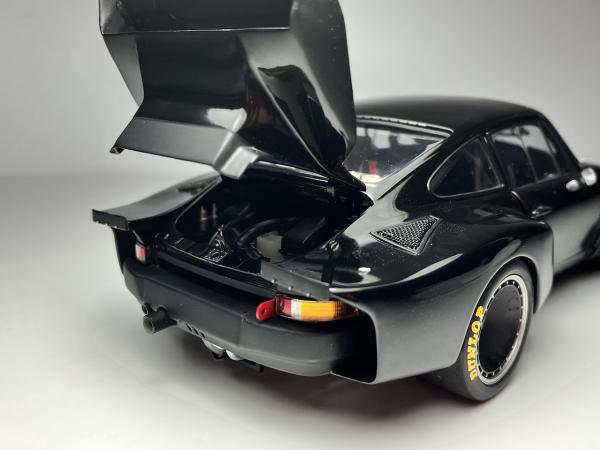 1976 Porsche 935 Turbo Preto - Exoto Escala 1/18 miniat