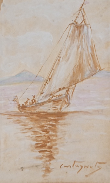 Castagneto - Barco - TMSP - 18 x 12 cm - ACID