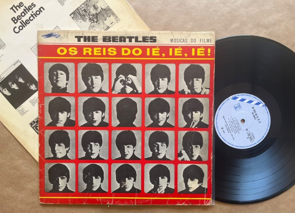 LP: Artista: Beatles / Album: Os Reis do ié, ié, ié! | Selo: Emi Odeon | Cód: 31C 064 04145Capa (G): Bom: sinal de uso e escritos maiores como dedicatórias, desenho em capa (rasura), pode conter rasgo