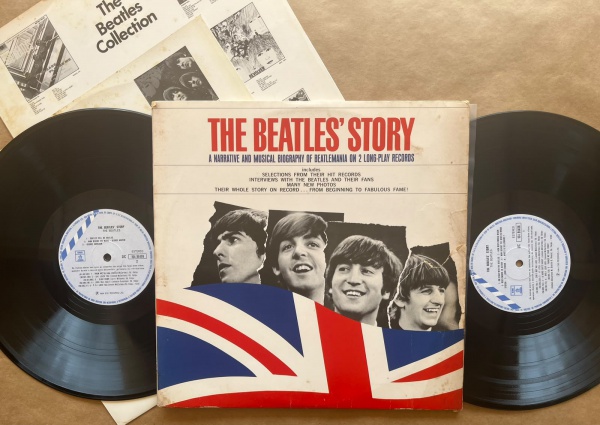 LP: Artista: Beatles / Album: The Beatles Story | Selo: EMI | Cód: 31C 064 86408/9Capa (VG -): Muito Bom: marcas superficiais, com detalhes visuais; pode conter leve rasura como um nome; leve deprecia