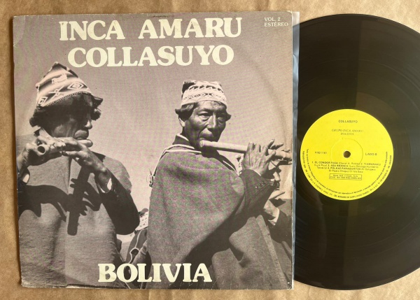 LP: Artista: Inca Amaru Bolívia / Album: Collasuyo | Selo: Som Indústria E Comércio | Cód: P/82-1161Capa (VG): Muito Bom: marcas superficiais, com detalhes visuais; pode conter leve rasura como um nom