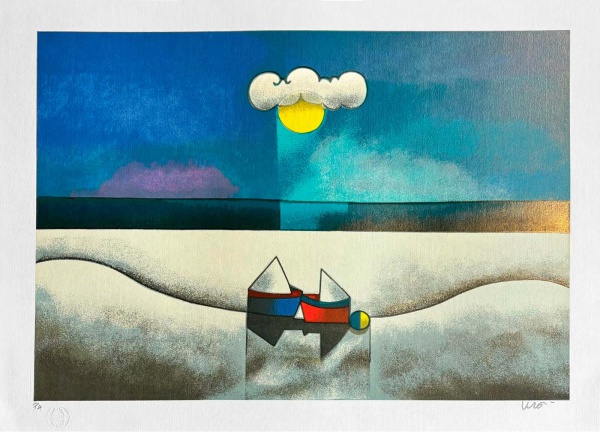 INOS CORRADIN - Serigrafia, Medidas 50x70cm A.C.I.D - Sem moldura - GRAVURA ORIGINAL PÓSTUMA