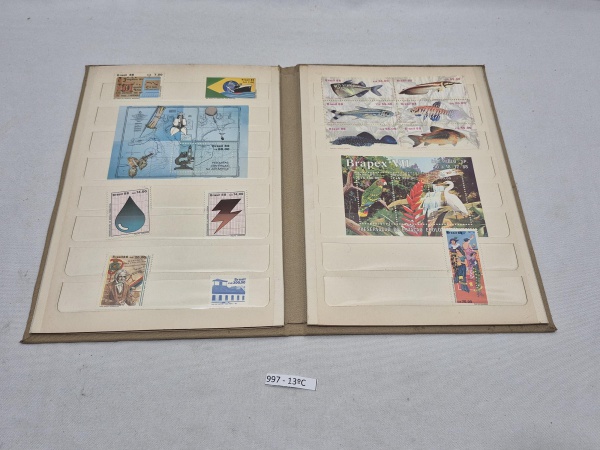 Álbum do Correios, selos do Brasil, 1988.
