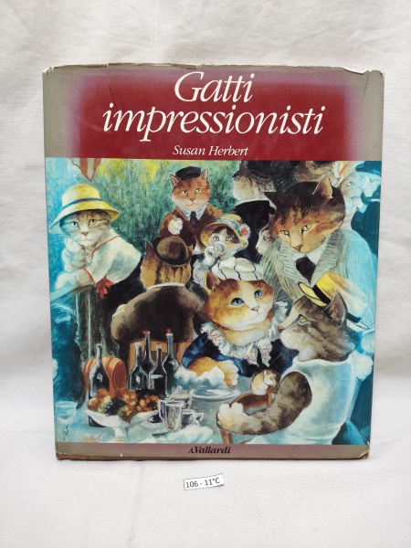 Livro "Gatti Impressionisti" de Susan Herbert.