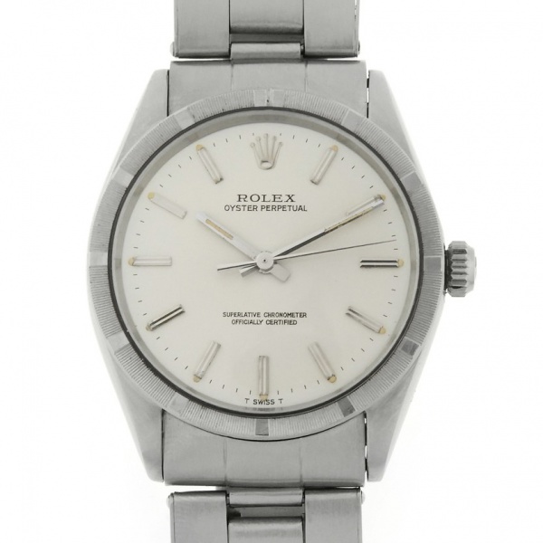 Relógio Rolex Oyster Perpetual - Ref. 1007 - Vintage circa 1961 - Caixa em Aço - Pulseira em Aço Oyster de arrebite - Tamanho da caixa: 34 mm - Funções: Horas - Minutos - Segundos - - Movimento: Automático - Visor: Acrílico - Ano de fabricação circa 1961 Acompanha: - Certificado The Watch Register - Observações: Para pulso de aproximadamente 20cm