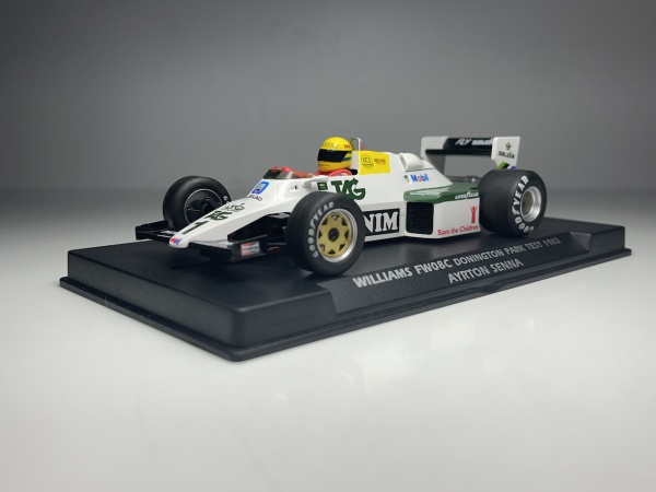 1983 Williams FW08C Donington Park Test #1 Ayrton Senna