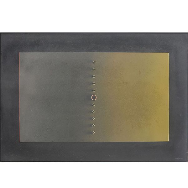 Ivan Freitas (1931 - 2006) `Composição`, o.s.m. - 65 x 95 cm MI e 67 x 97 cm ME. Assinado