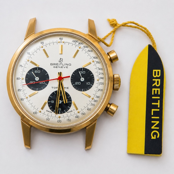 RELÓGIO BREITLING TOP TIME PANDA, EM ESTADO DE NOVO E COM SELO NO FUNDO