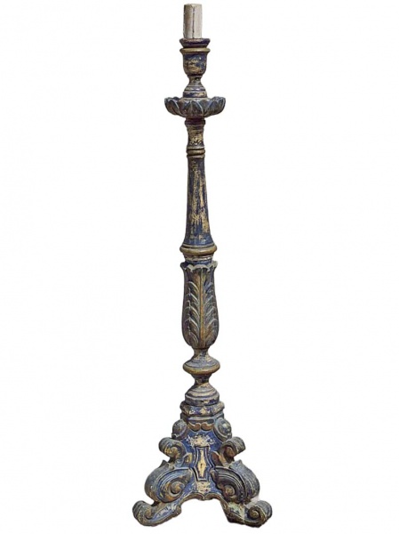 Lote 430 SÉC. XIX / XX - Belíssimo Tocheiro de Igreja Desmontável, de grandes dimensões, ... Valor i