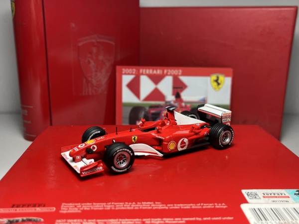 ミニカー Ferrari F2002 #2 Winner German GP 2002 2002 Ferrari F2002 #2 Winner German GP Nurburgring Verm