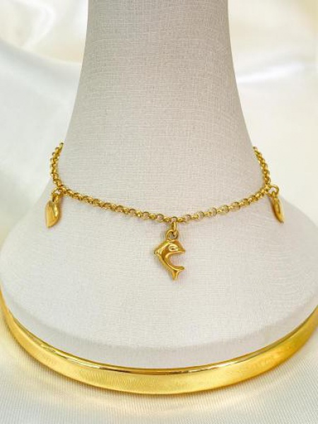 PULSEIRA, EM OURO AMARELO, 18K, TAMANHO: 19CM, PESO: 5 gr | REF: T10979
