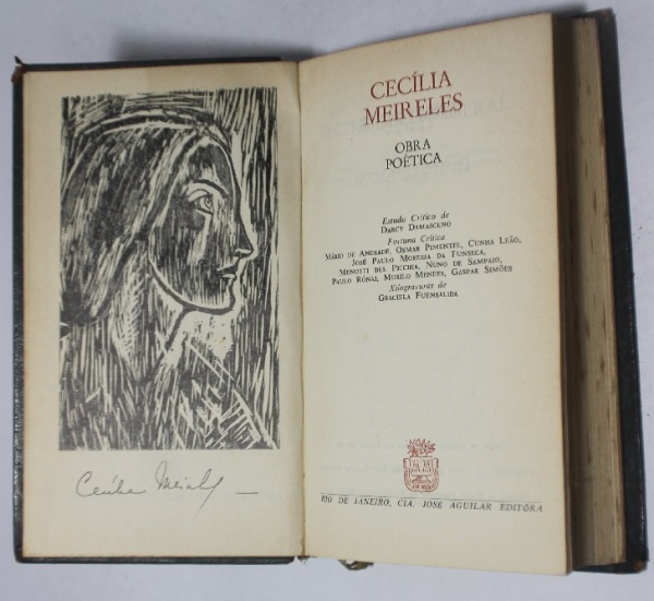 C 2416 Selo Poeta Cecília Meireles Literatura 2001