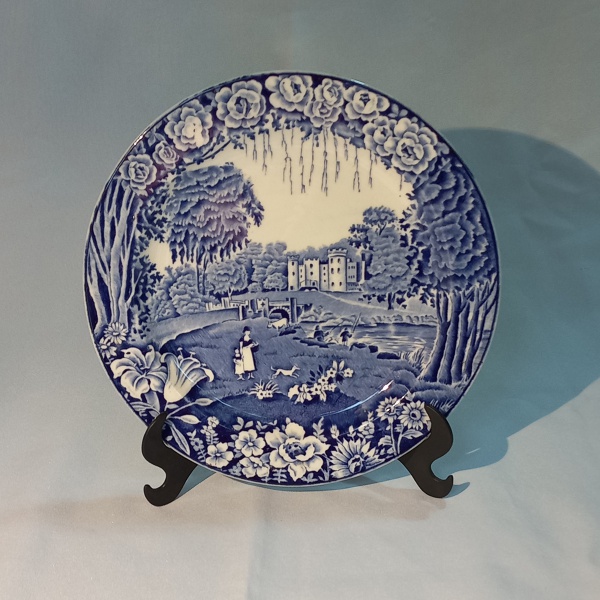 Lote 3 Prato de parede em louça inglesa da marca Wood & Sons, medindo 22,5cm de ... Valor de venda:
