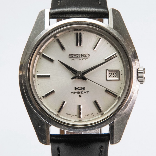 RELÓGIO: KING SEIKO RARO. TAMANHO: 39MM. MOVIMENTO: AUTOMÁTICO. CAIXA: EM AÇO. OS RELÓGIOS SÃO VENDIDOS NO ESTADO DE CONSERVAÇÃO QUE SE ENCONTRAM. SÃO RELÓGIOS USADOS, ONDE É POSSÍVEL VERIFICAR DETALH
