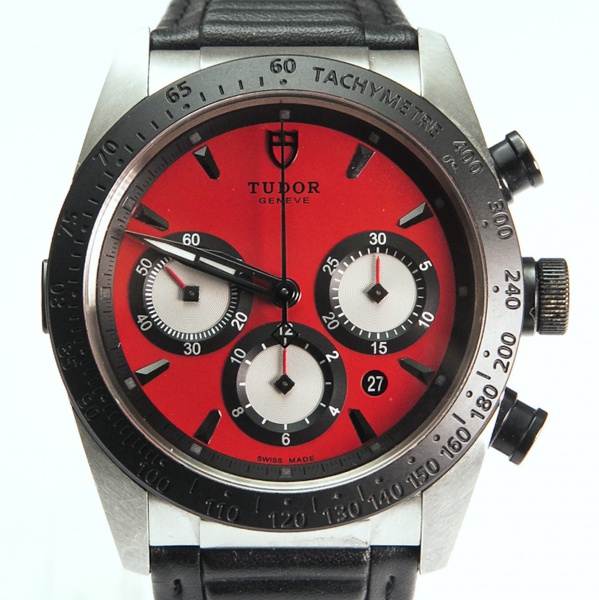RELÓGIO: TUDOR FASTRIDER CHRONOGRAPH. TAMANHO: 42MM. MOVIMENTO: AUTOMÁTICO. CAIXA: EM AÇO. OS RELÓGIOS SÃO VENDIDOS NO ESTADO DE CONSERVAÇÃO QUE SE ENCONTRAM. SÃO RELÓGIOS USADOS, ONDE É POSSÍVEL VERI