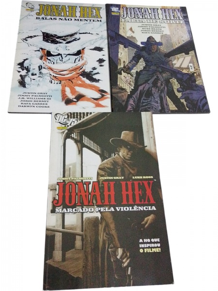 3 Gibis de Jonah Hex; Vol. 1,5,6 (2010-2012); Editora: