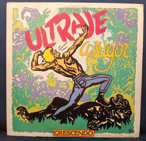 Lote 173 LP Ultraje a Rigor - Crescendo (1989) Capa eDisco VG+ com encarte Valor inicial: R$ 20,00