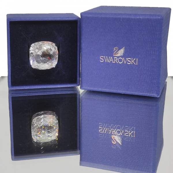 Swarovski - Anel tam. 52 com cristal translúcido