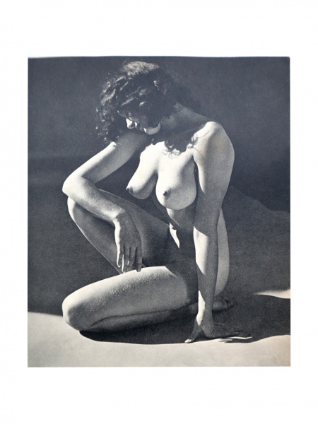 Lote 4 Poster 1956 - André de Dienes - Poster formado por uma prancha impressa em ... Valor atual:
