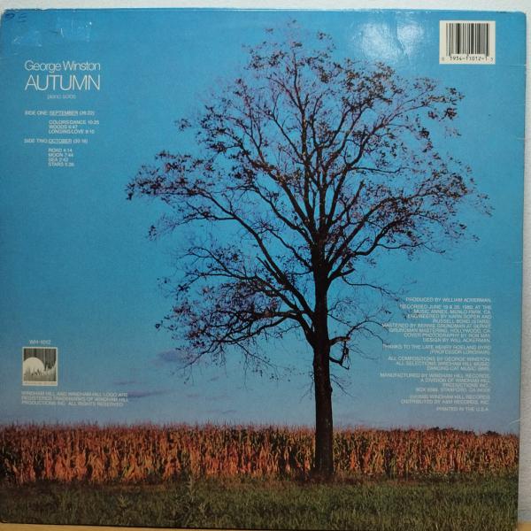 Álbum: Autumn | Código: 01934 11012 2 | Artista(s): George Winston
