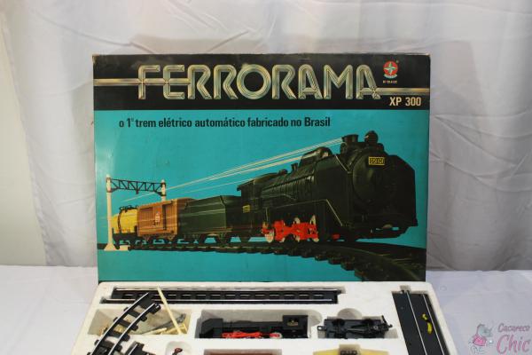 Brinquedo - Ferrorama - O Primeiro trem elétrico automá