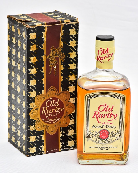 Old Rarity de luxe Scotch Whisky古酒 BEBIDA - Old Rarity, de luxe Scotch Whisky. 750 ML. Lacrado, na caixa.