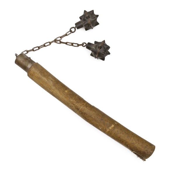 Armaria Maca De Metal Arma Medieval Para Coleciona