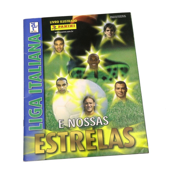 Album Panini Liga Italiana e Nossas Estrelas // PANINI BRASIL ** 2004 **