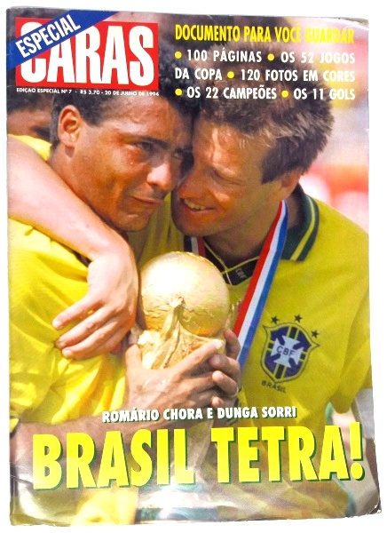 Campeões mundiais de 1994 com a Seleção Brasileira são