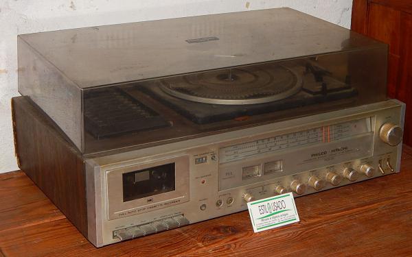 Toca discos (sem funcionamento aparente/ tampa