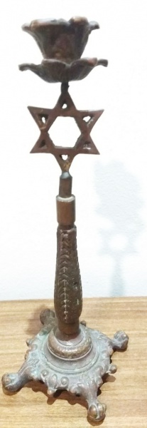 Antiga Lâmpada Mágica em Bronze Maciço • Além de Salém