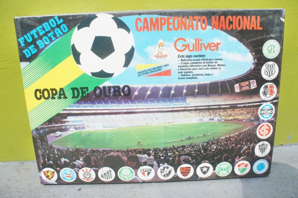 Futebol de botão antigo Copa Europa anos 80 90