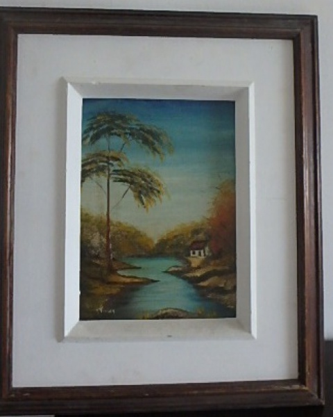 A Vieira Lindo Quadro Decorativo Oleo S Tela