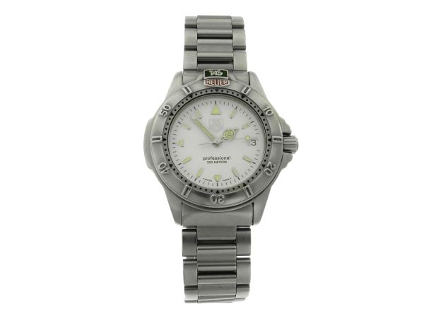 Rel gio Tag Heuer S rie 4000 Caixa e pulseira em a o