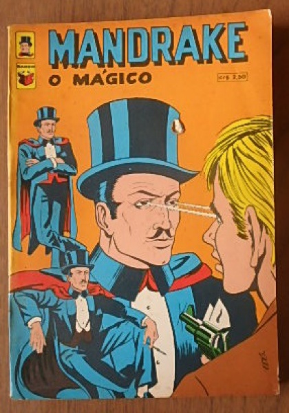 Mandrake Nº 27 Editora Saber 1974