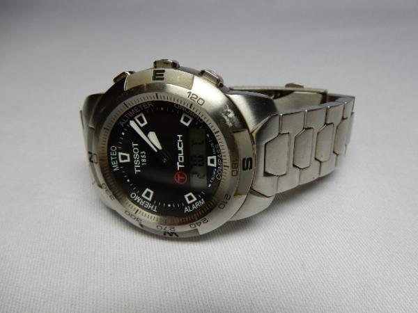 TISSOT 1853 SWISS modelo raro Touch Z 253 353 B